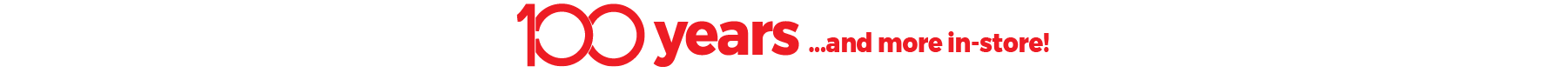 Tepperman's 100 year Anniversary Banner Desktop